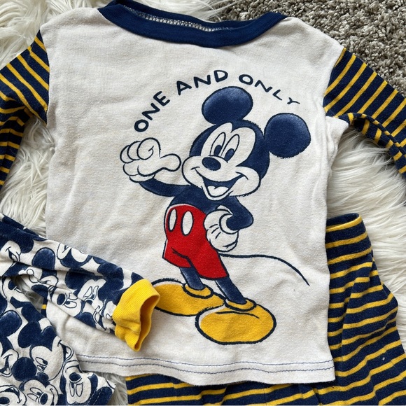 Disney | 2 Pair Set Mickey Mouse Pajamas - Picture 6 of 6